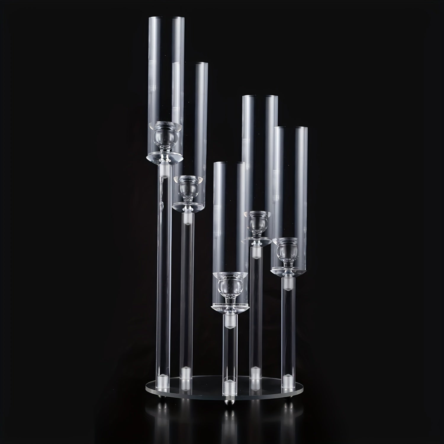 5-Arm Candle Holder — Enchant Your Home with Timeless Warmth and Sparkling Elegance