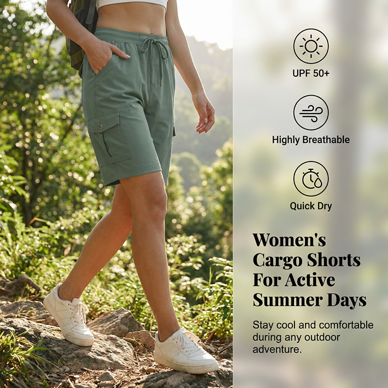 TrailBlaze™ Cargo Shorts — Move Freely, Stay Cool, and Carry Everything Securely