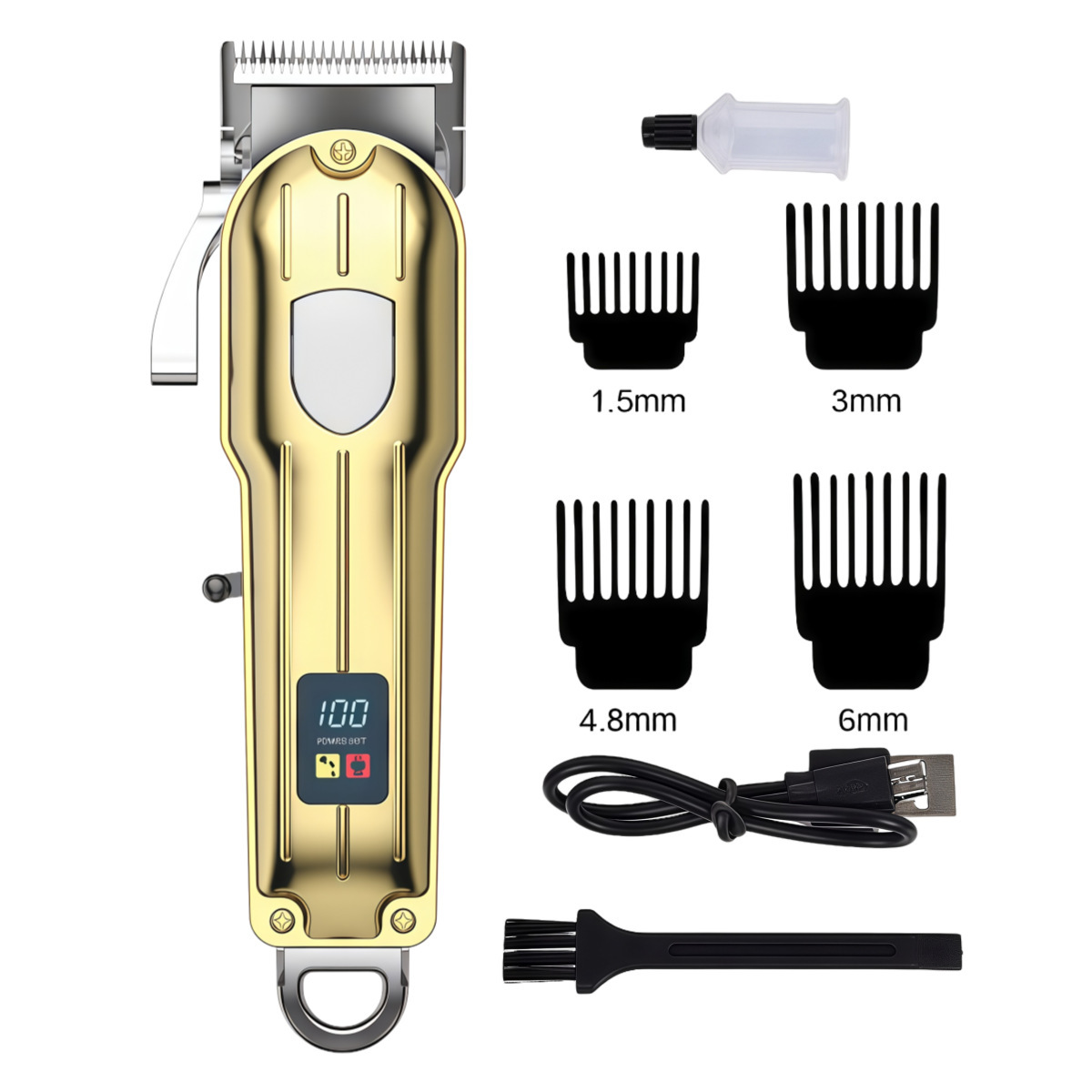 Digital Hair Clipper for Precision Cuts in Your Confident Style Moment