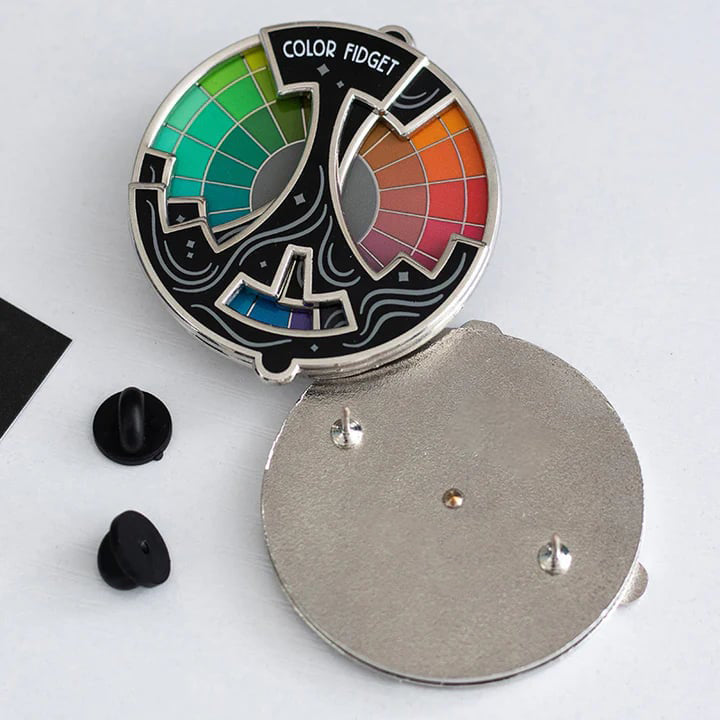 ChromoSpin Pin - The Color Wheel that Keeps Spinning