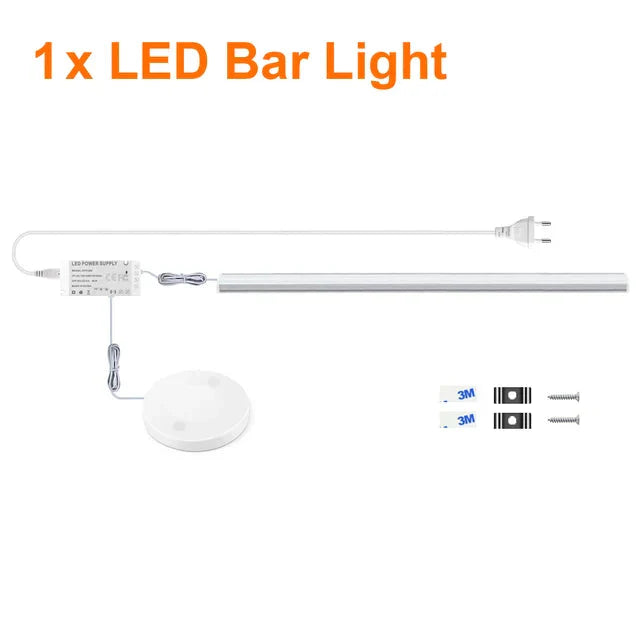 Under-Cabinet LED Light with Sensor – Touchless and Dimmable