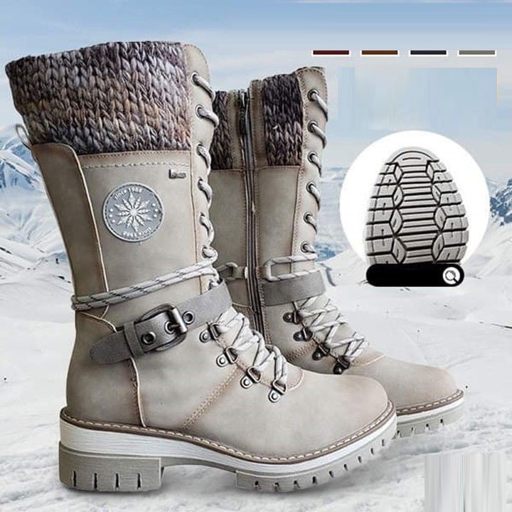 GlaciaStep™ — Breeze Through Winter in Warmth and Sleek Confidence