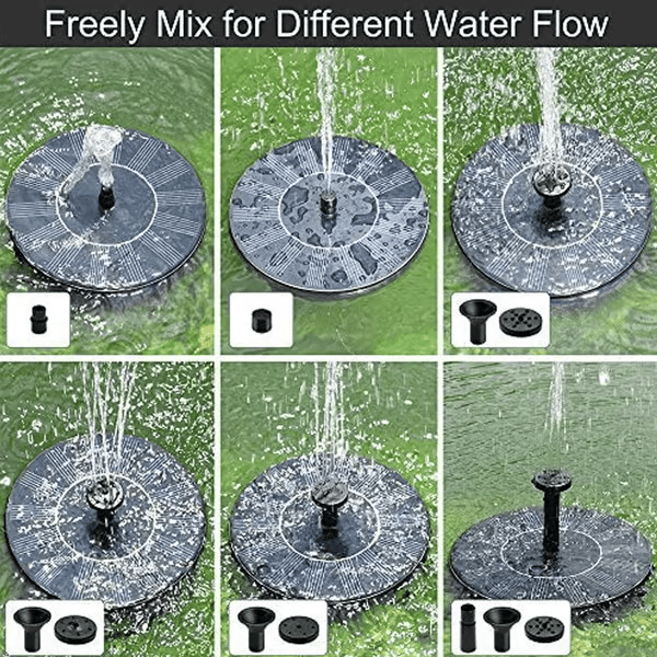 Solar Fountain – Enchant Your Garden with Lively Water Feature and Solar Power