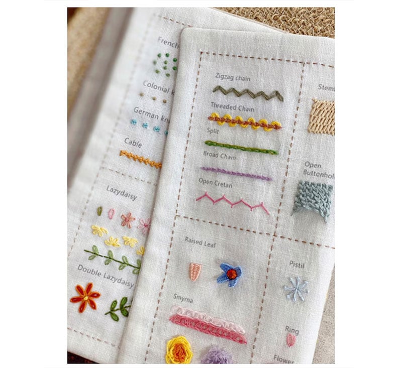 86 Embroidery Stitches for Beginners to Become Artists