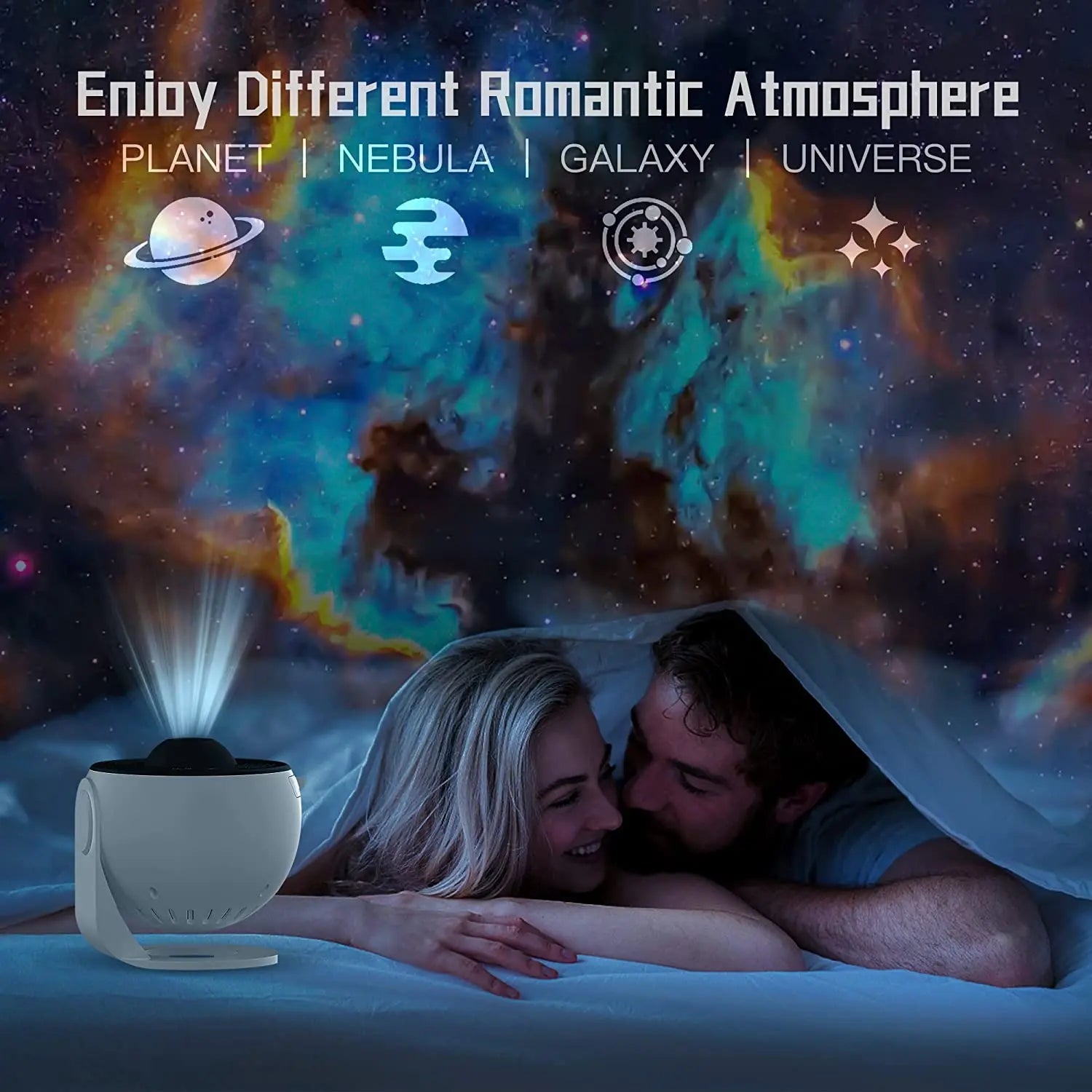StellarGlow™ Cosmos Projector — Transform Your Nights Into a Soothing, Spellbinding Cosmic Escape