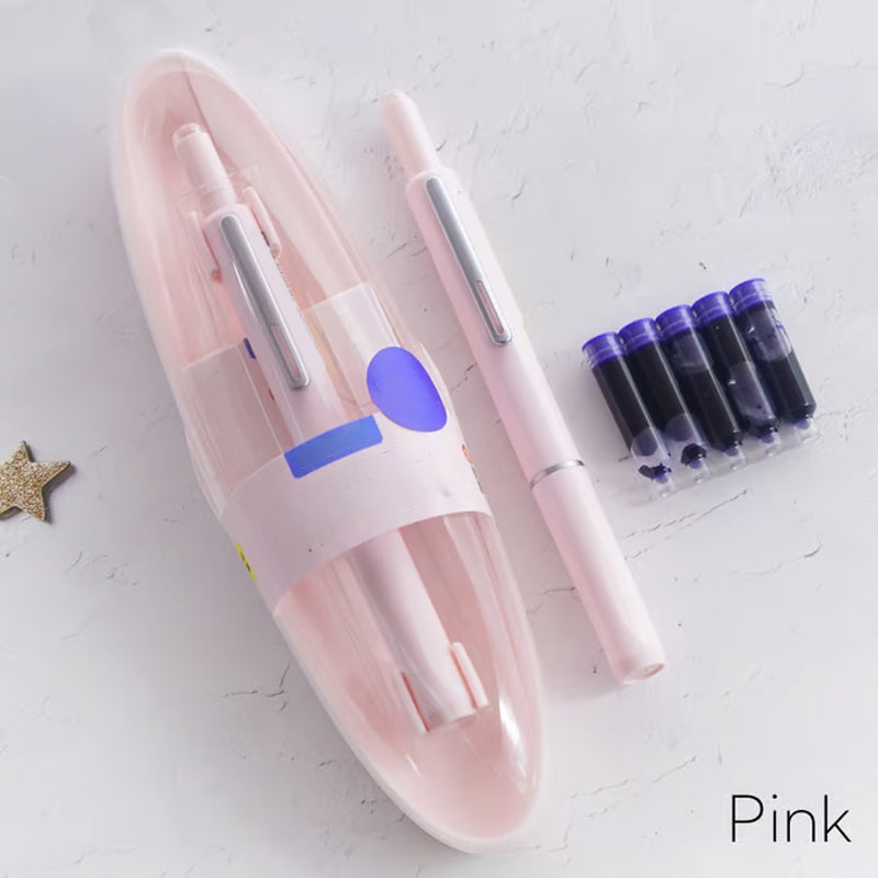 Retractable Ballpoint Pen | Seamless Ink Flow | InkFlow