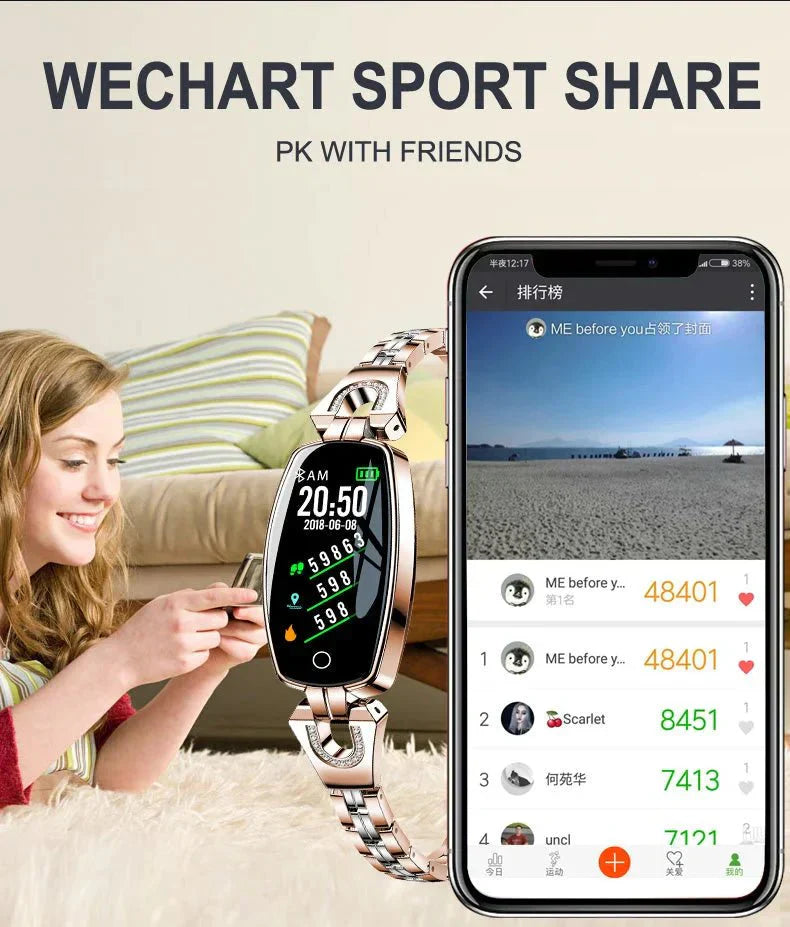 Smart Waterproof Activity Tracker for Health Monitoring and Workouts