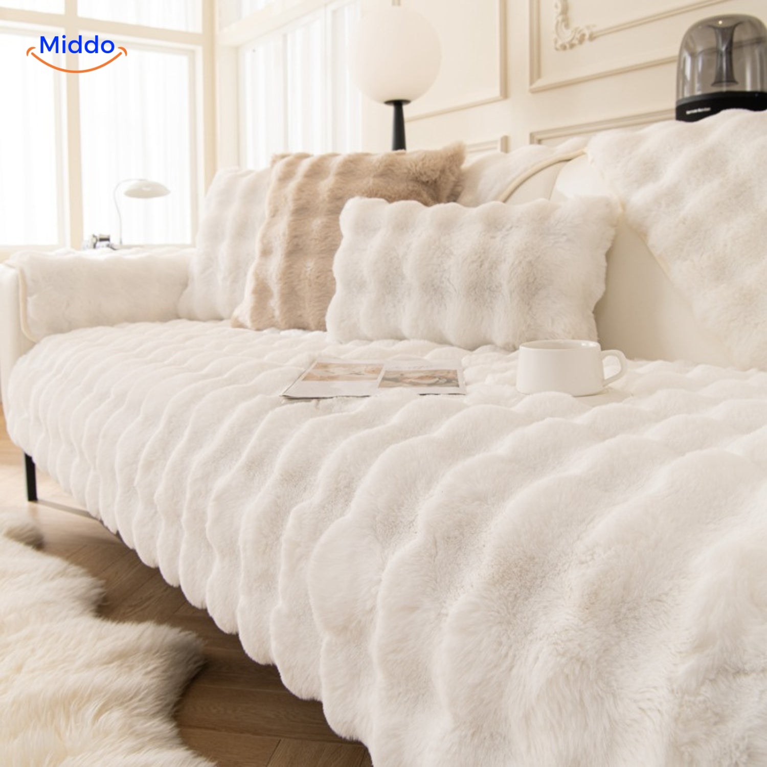 VelvEase™ Winter Covers — Turn Your Sofa into a Warm, Scratch-Free Haven All Season Long