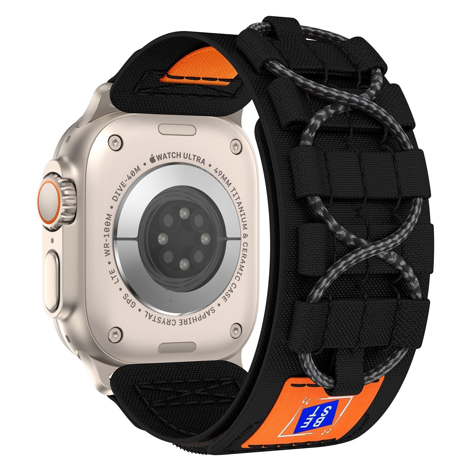 Tactical Nylon Band for Outdoor Use on Smartwatches
