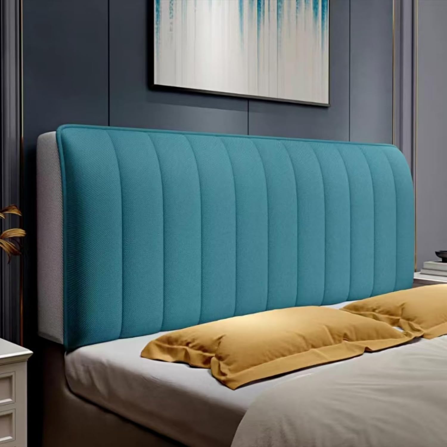 LuxeGuard™ — Keep Your Headboard Pristine and Cozy Without Lifting a Finger