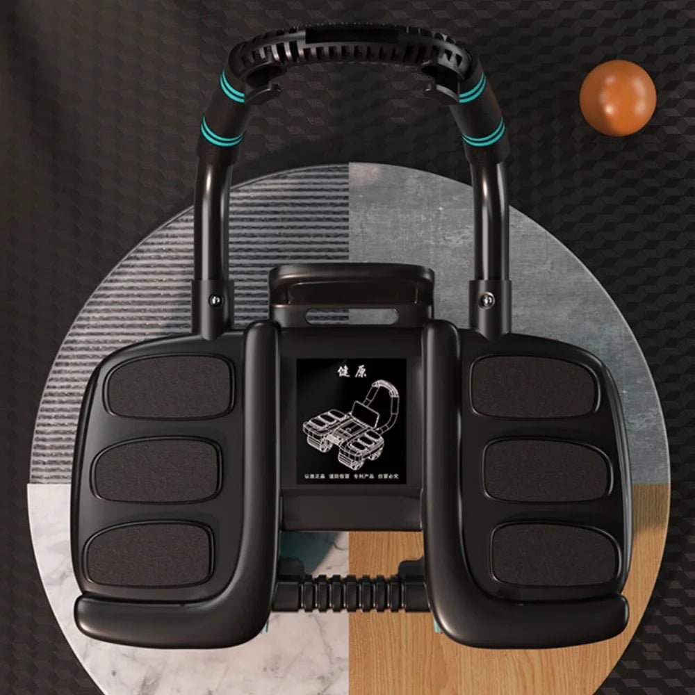 VulcanCore™ Six-Wheel Ab Roller — Command Unshakable Core Power with Effortless Control