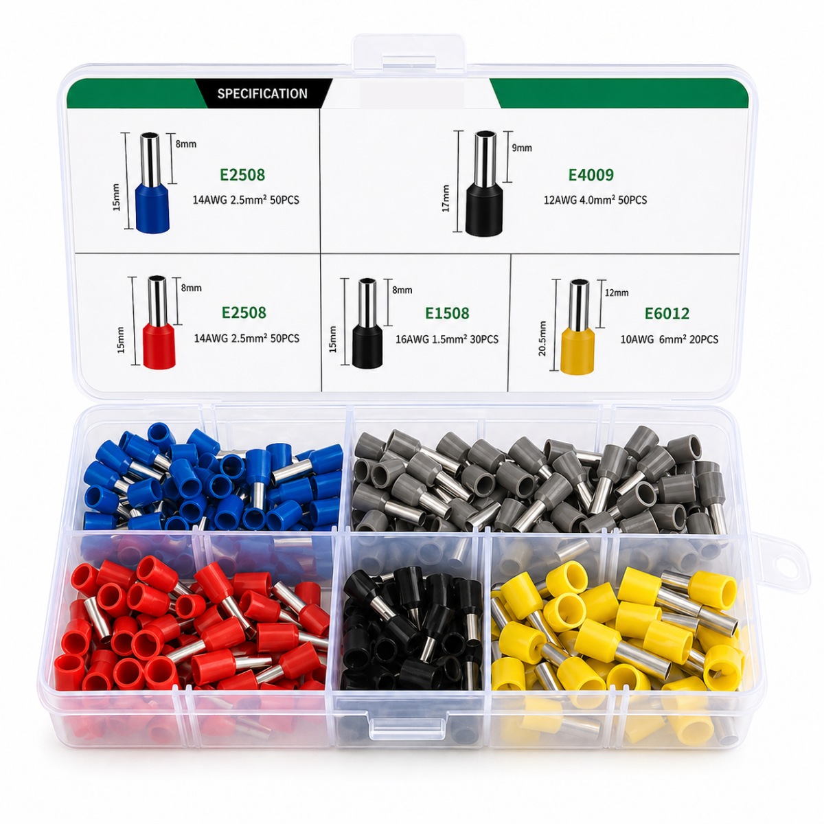 Crimping Tool Set with End Sleeves
