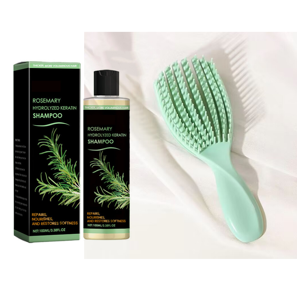 ViraSage™ Rosemary Keratin Shampoo — Unleash Fuller, Stronger Hair That Turns Heads