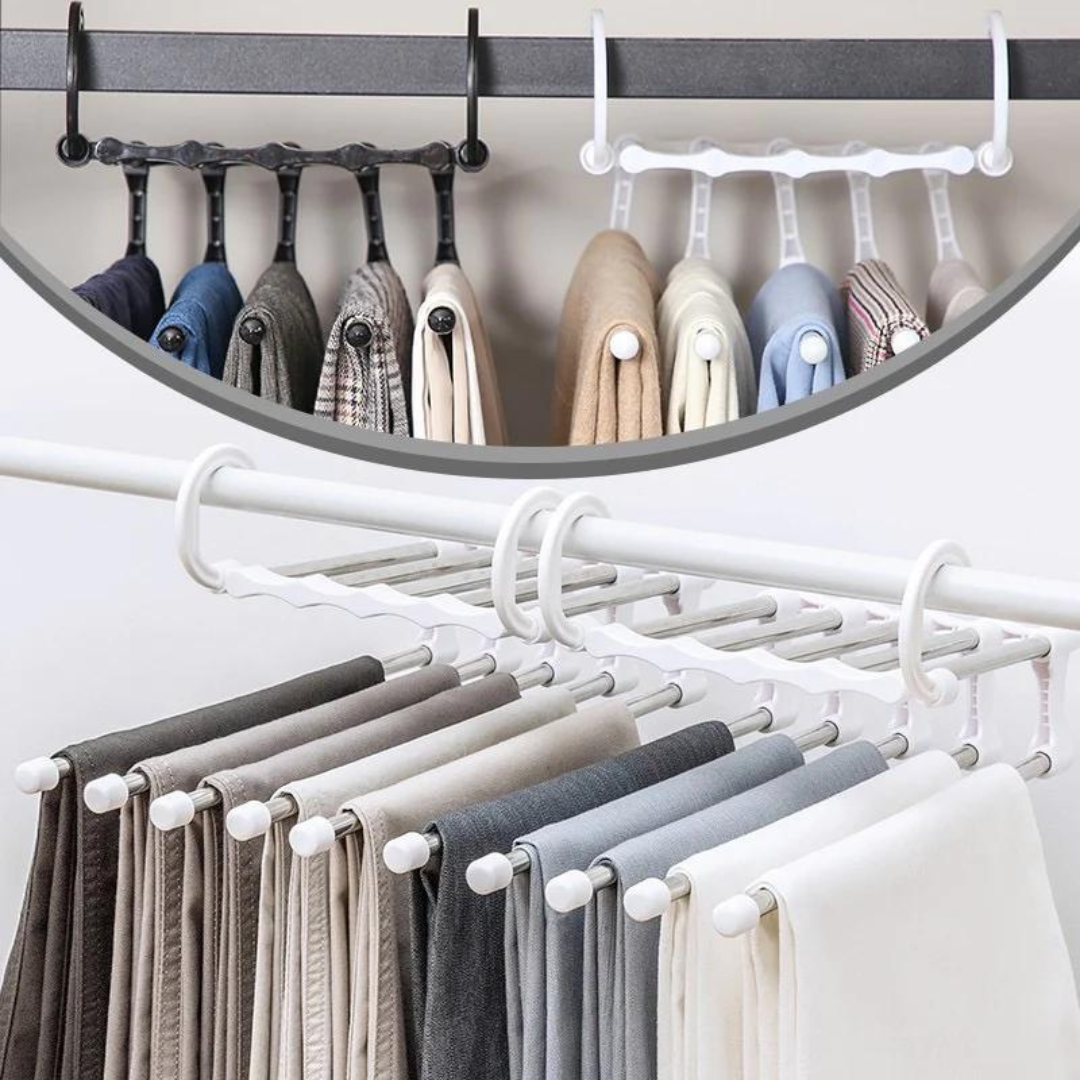 Clothes Hanger Organizer | Ultimate Space Saver | Foldable Multi-Hanger | FoldPro