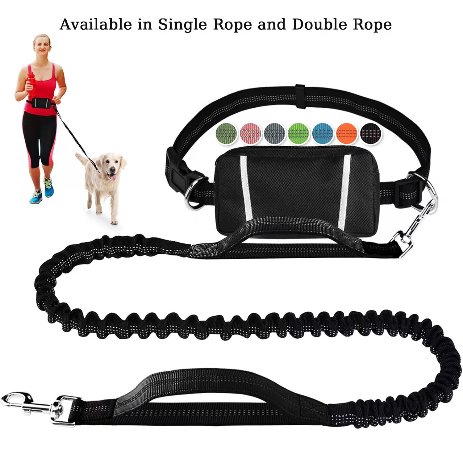 Soft Control Dog Leash for Relaxed Walks Without Jerking