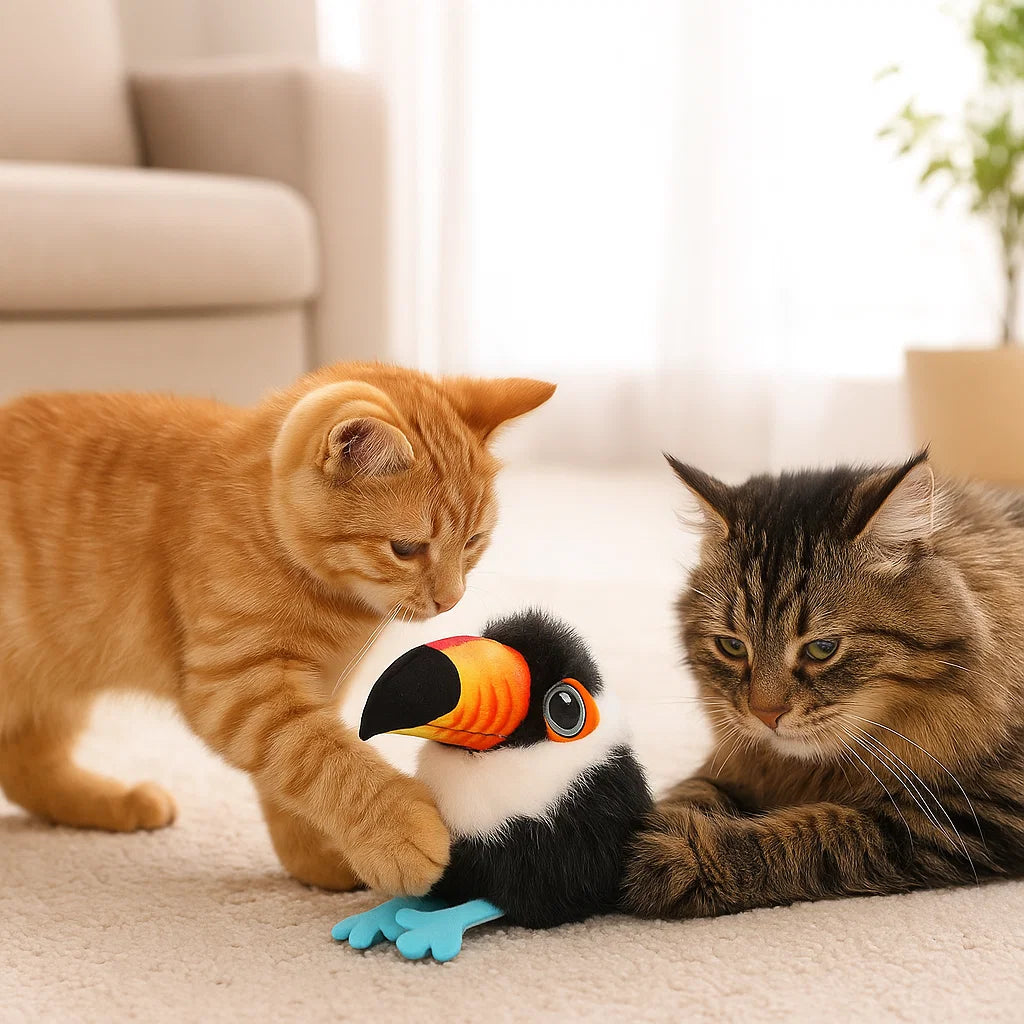 FeatherWhirl™ — Ignite Your Cat’s Wild Instincts for Endless Indoor Adventure