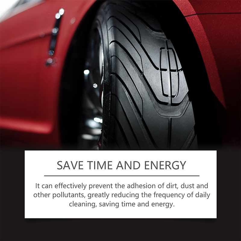 Tire Wax for Deep Black Shine and UV Protection