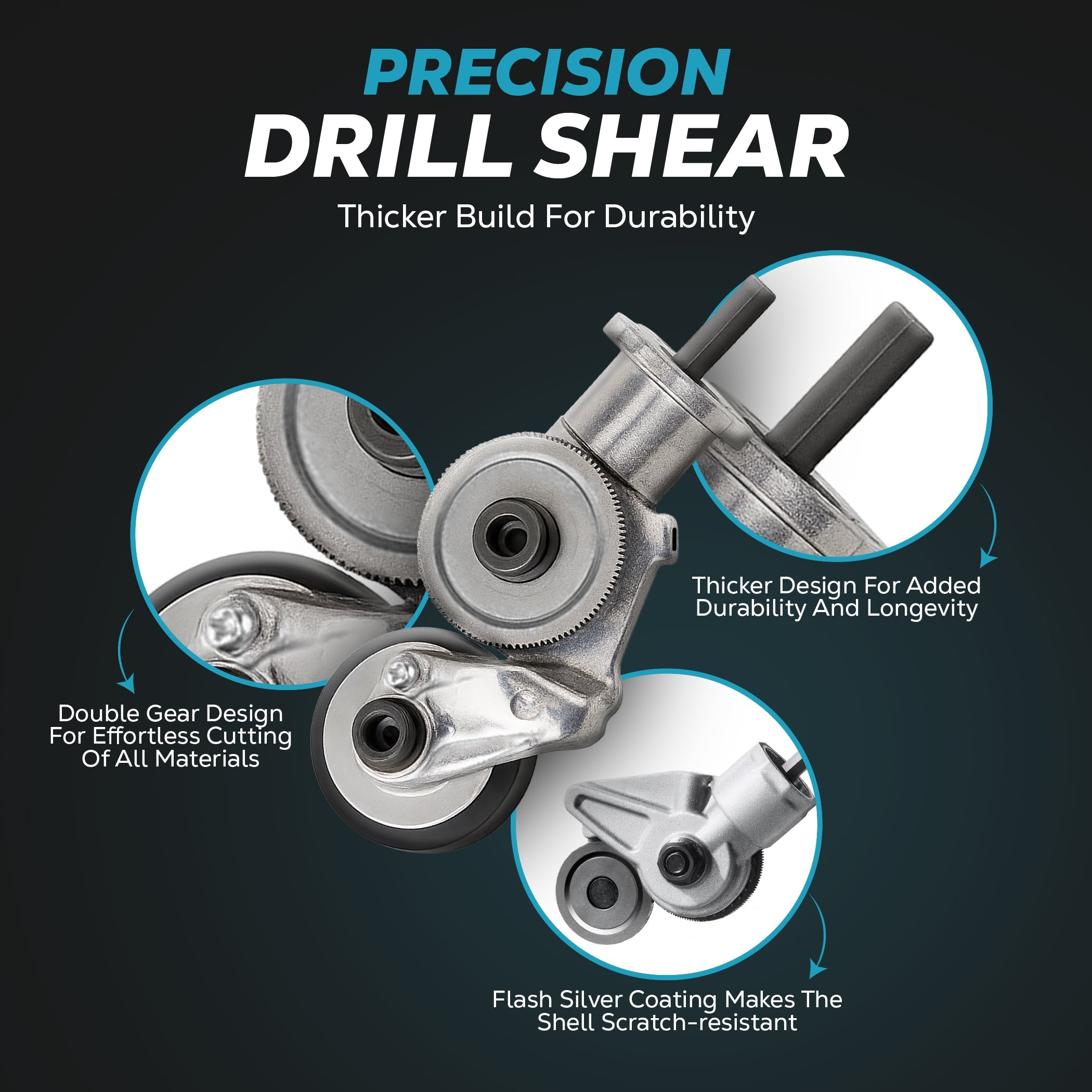 MetalSlice™ — Transform Your Drill into a Precision Metal-Cutting Powerhouse