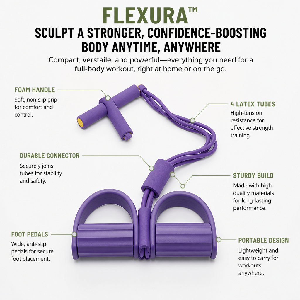 Flexura™ — Sculpt a Stronger, Confidence-Boosting Body Anytime, Anywhere