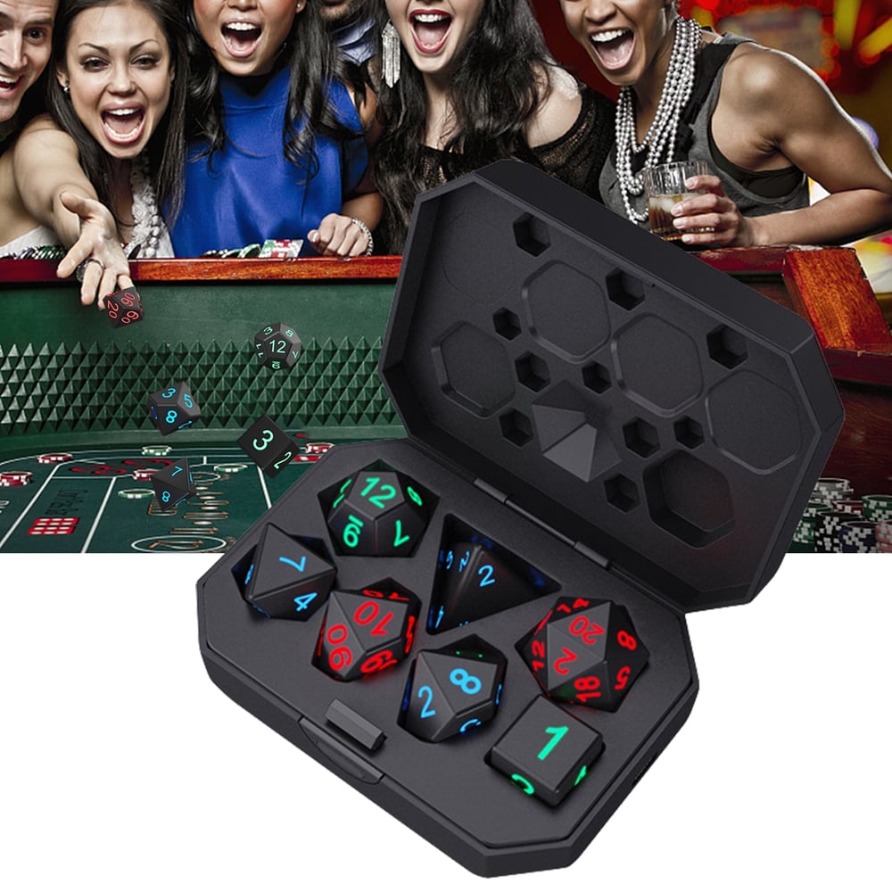 Light-Up Dice – Bring Your Game to Life with Magical Illumination!