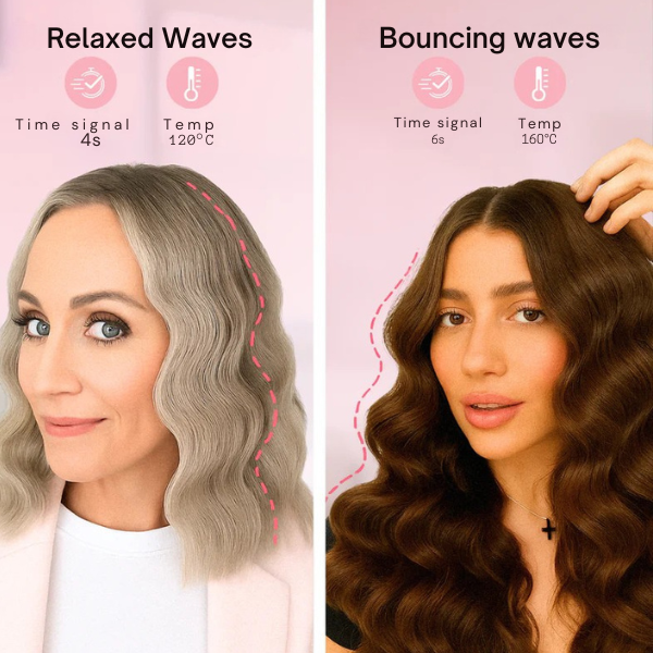 LunaCurl™ — Effortless Glam Waves That Protect and Impress All Day Long