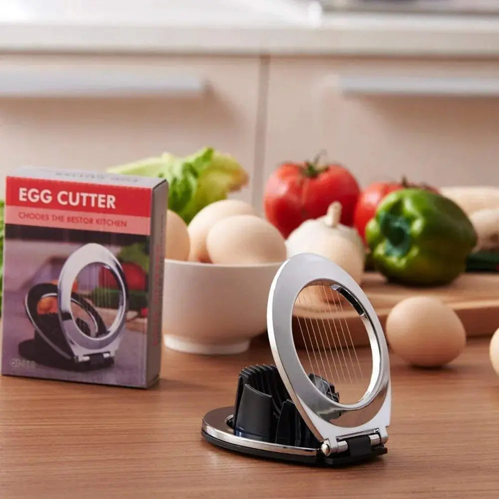 Egg Slicer for Perfect Egg Slices and More, Stress-Free Professional Quality