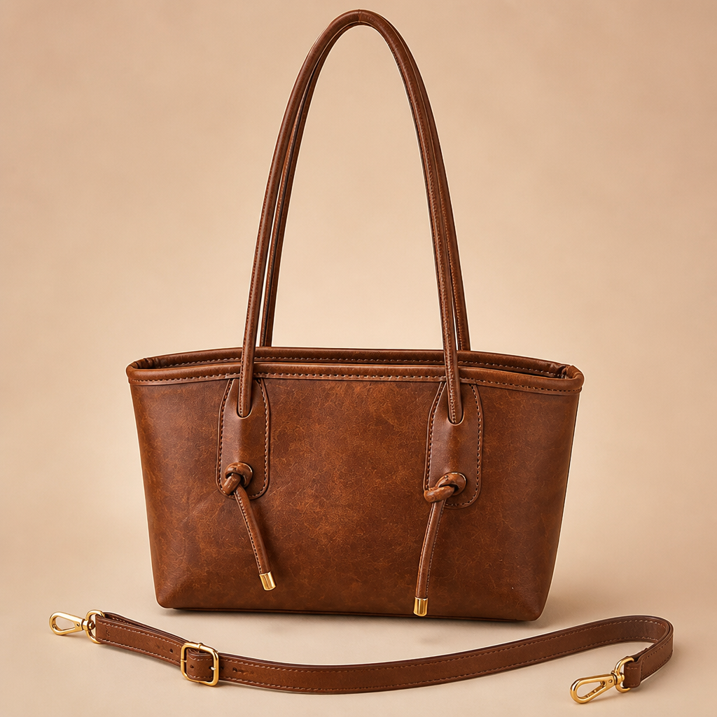 LUXORA™ PU Leather Shoulder Bag — Own Effortless Elegance That Powers Your Every Move