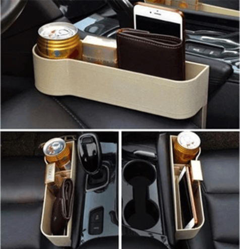 Car Seat Organizer in Leather – DriveMate Style