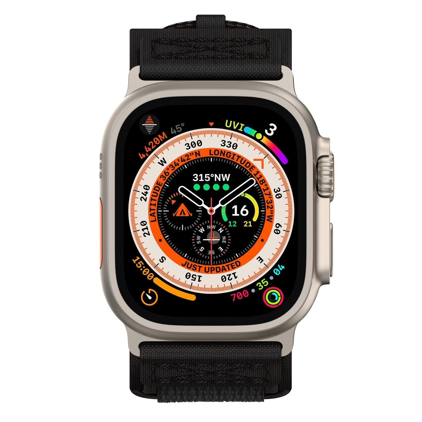 Tactical Nylon Band for Outdoor Use on Smartwatches