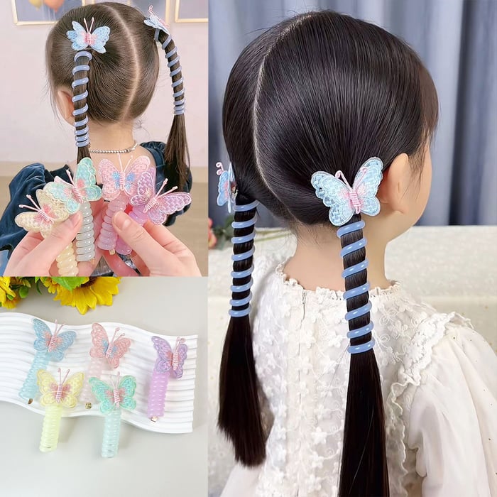 SilkiSpirals™ — Keep Your Child’s Hair Perfectly Smooth and Pain-Free All Day Long