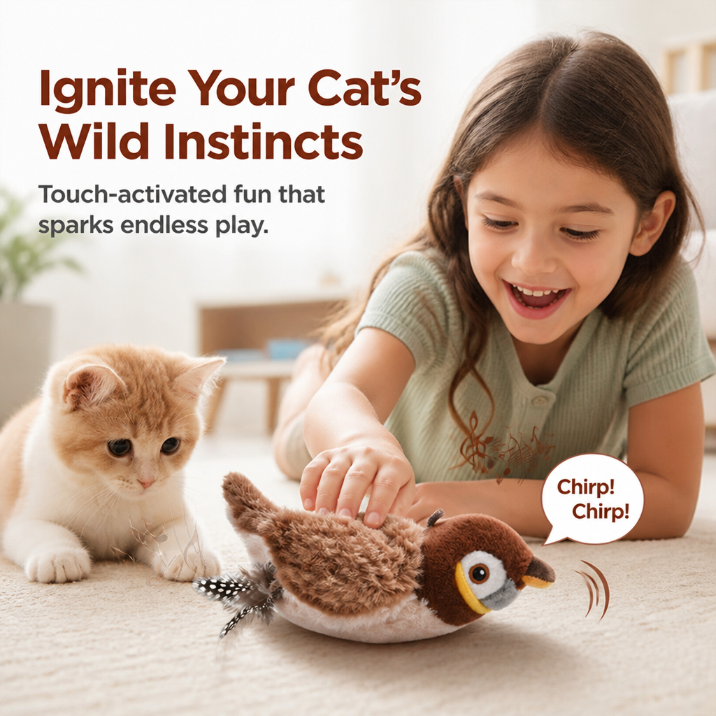 WhiskerPulse™ — Ignite Your Cat’s Wild Instincts and Endless Playfulness