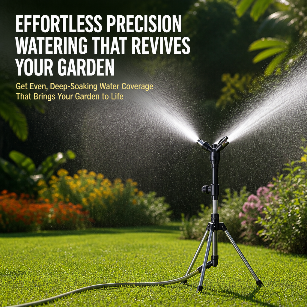 HydroMist™ — Effortless Precision Watering That Revives Your Garden and Refreshes Your Summer