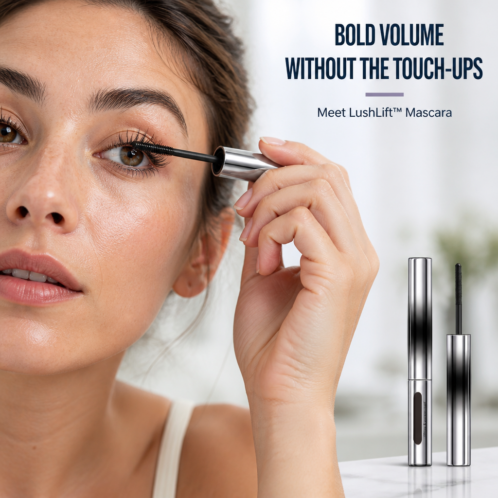 LushLift™ Mascara — Unleash Bold, Stunning Lashes That Last All Day