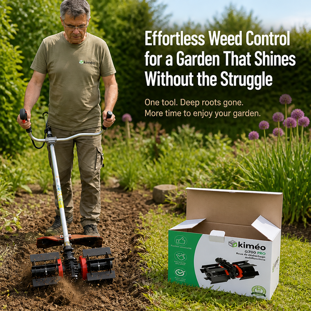 TerraTamer™ — Effortless Weed Control for a Garden That Shines Without the Struggle