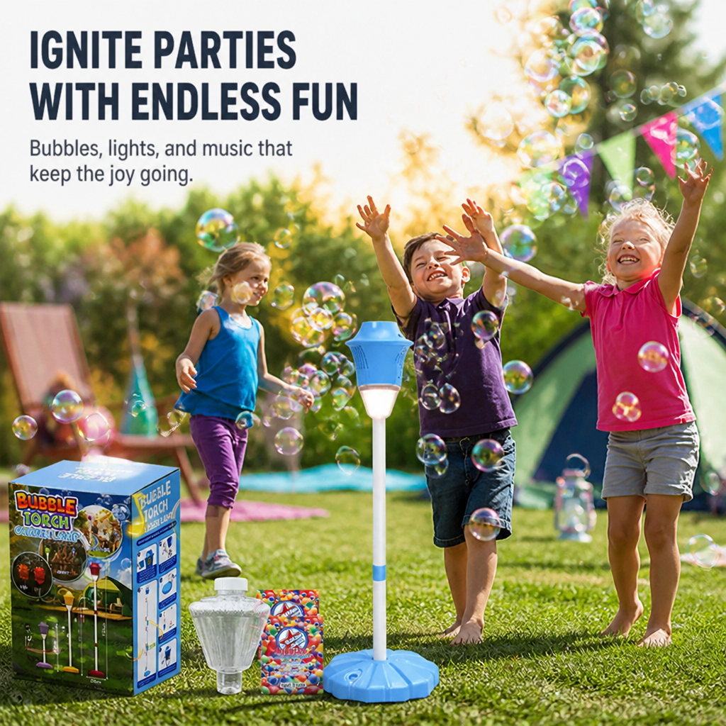 LuminBub™ — Ignite Your Parties with Endless Bubbles, Lights & Unstoppable Joy