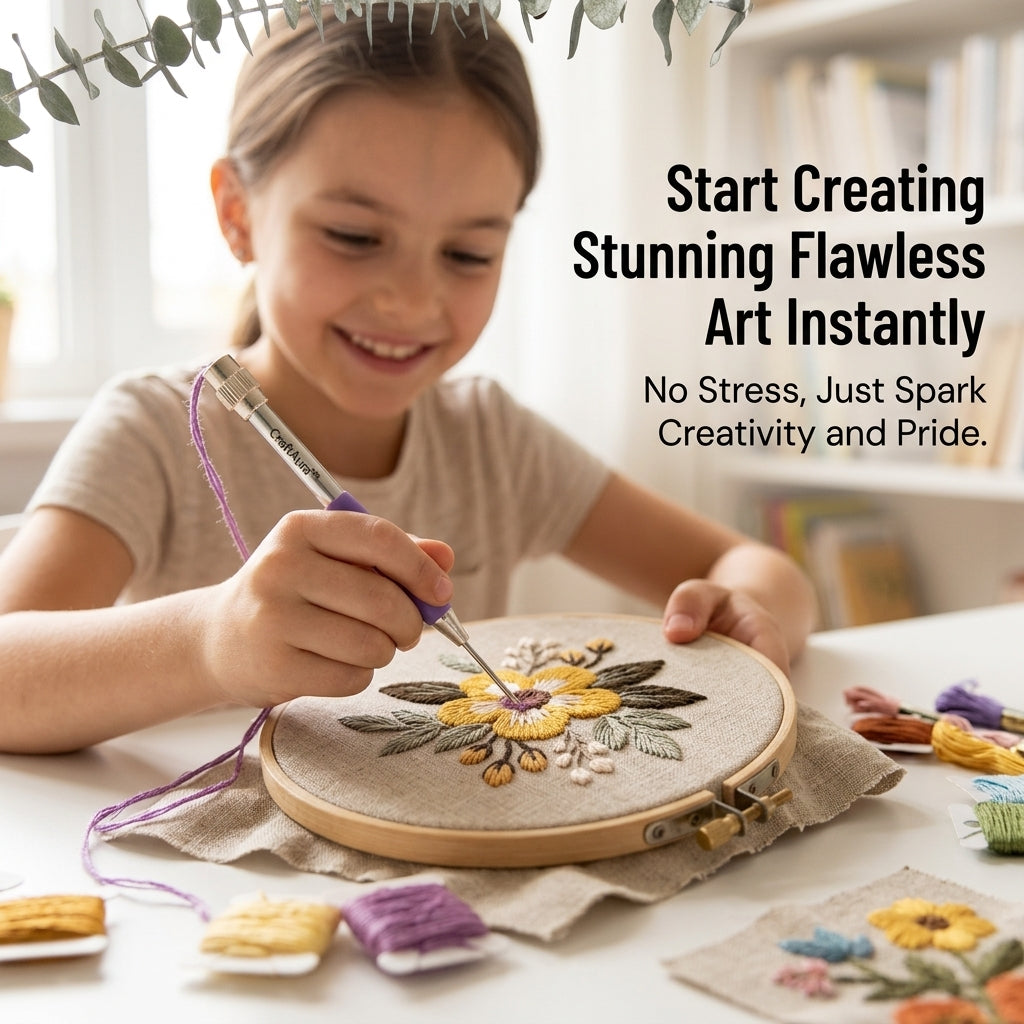 CraftAura™ — Unlock Instant Creativity and Pride with Every Stunning Stitch