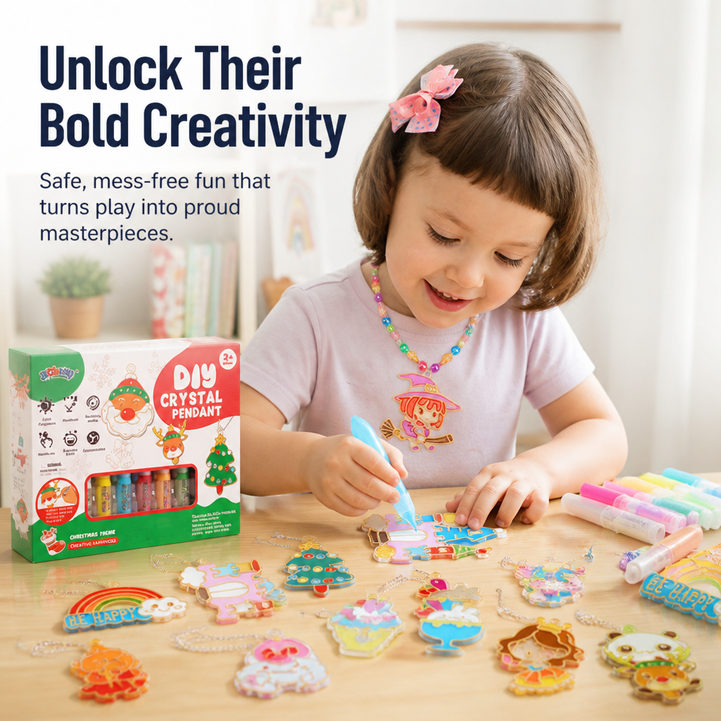 WonderSpark™ — Unlock Your Child’s Bold Creativity with Safe, Mess-Free Fun