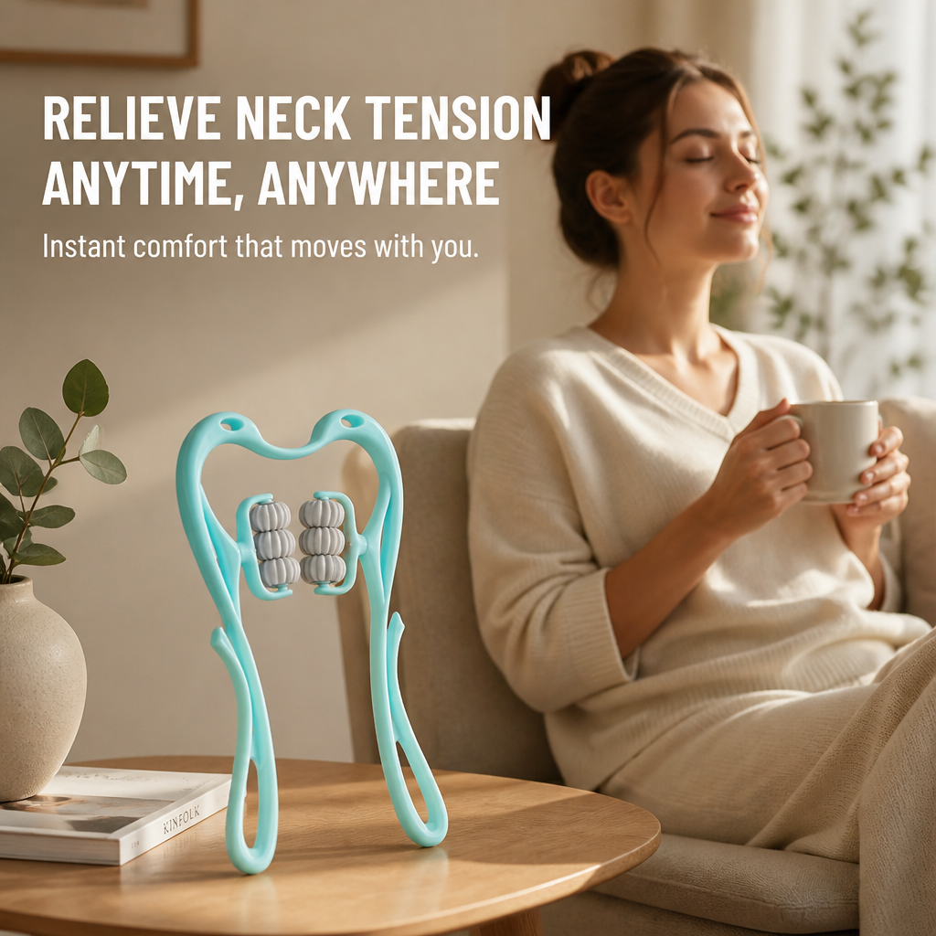 NeckEasePro™ — Unlock Instant Freedom From Neck Pain and Tension