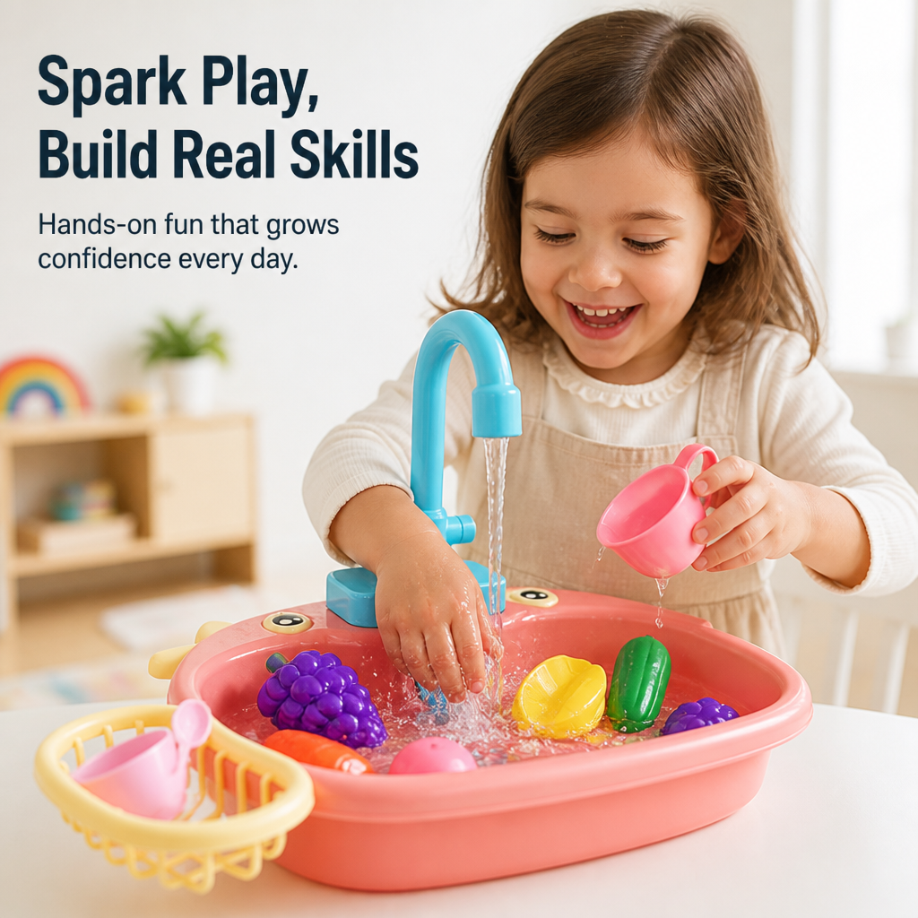 AquaSpark™ — Ignite Your Child’s Independence and Spark Imagination Every Playtime