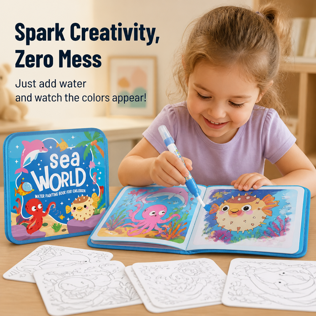 VividSplash™ — Keep Little Hands Busy and Learning With Just Water