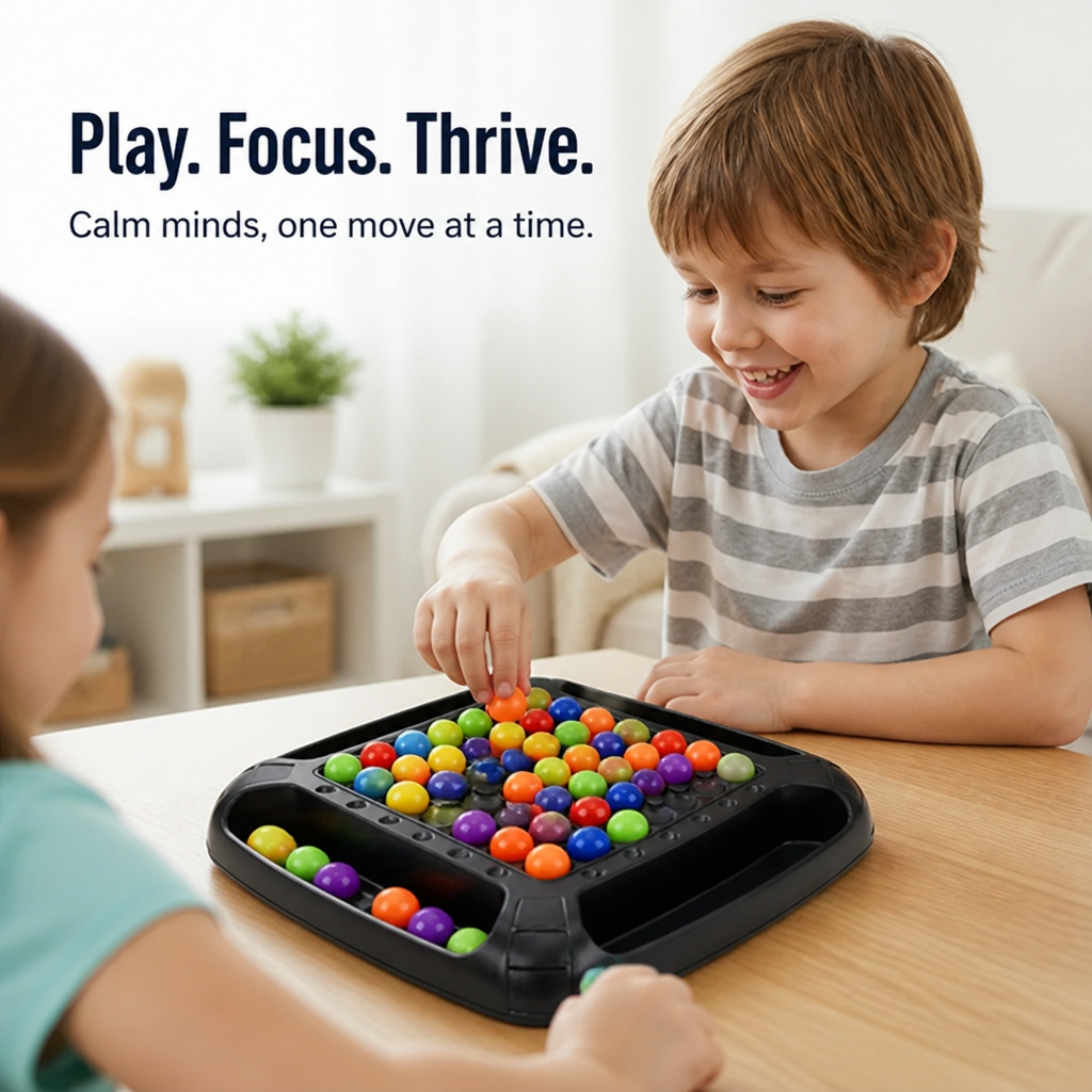 NeuraSphere™ — Unlock Laser Focus and Melt Stress with Every Colorful Move