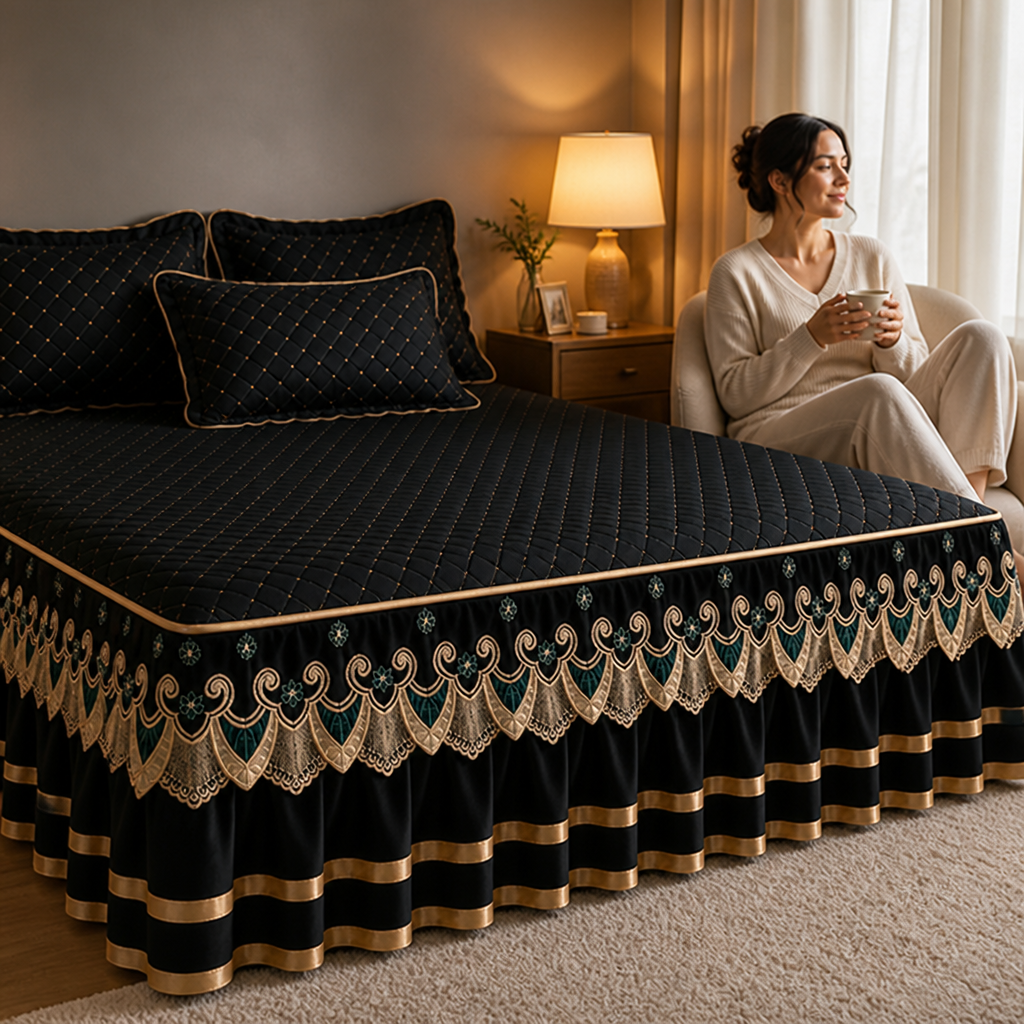 VeloraNest™ — Wrap Your Bed in Plush Comfort and Effortless Serenity Every Night