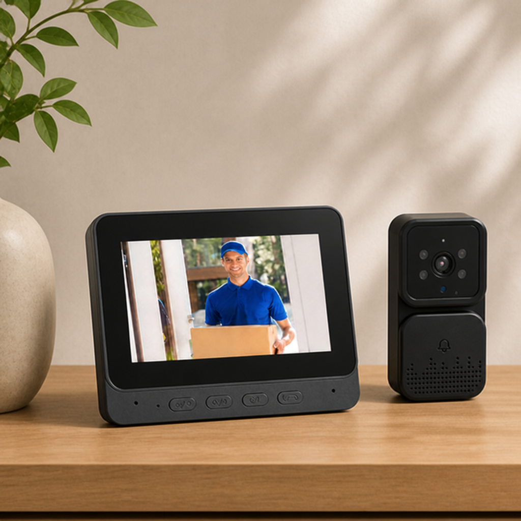 VistaGuard™ — Command Your Doorstep with Crystal-Clear Eyes and Total Peace of Mind