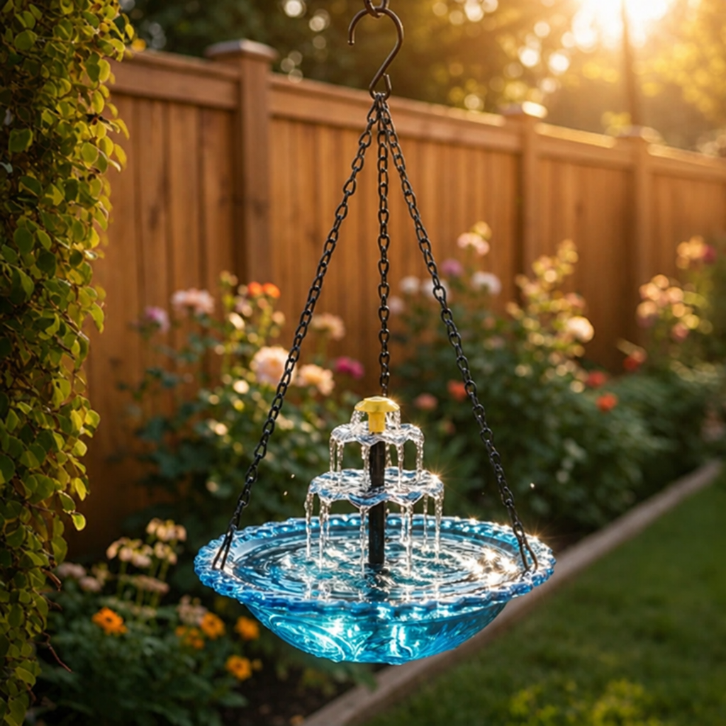 SunLure™ Cascade Fountain — Transform Your Garden into a Peaceful Bird Paradise with Effortless Sun-Powered Magic