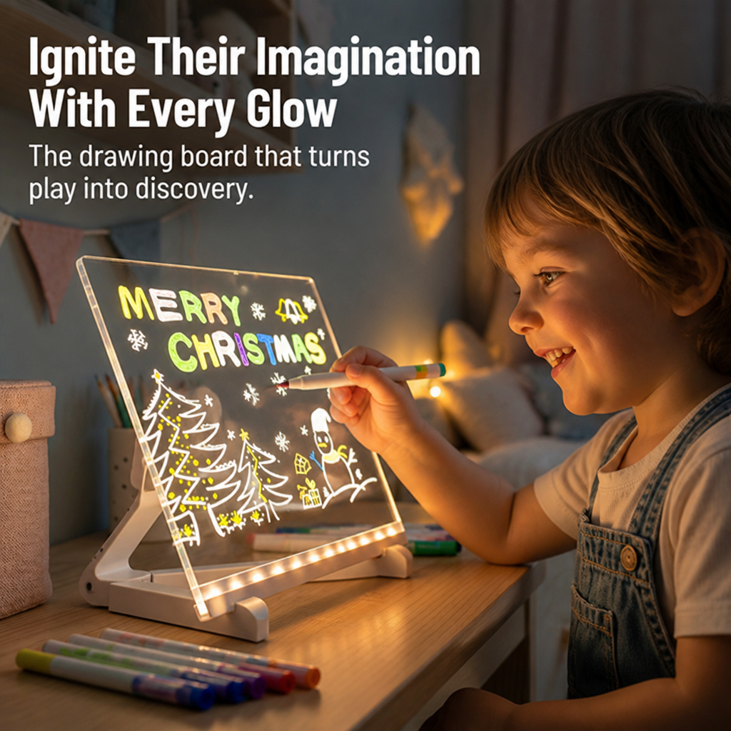 LumoSpark™ — Ignite Endless Creativity and Confidence with Every Glowing Stroke