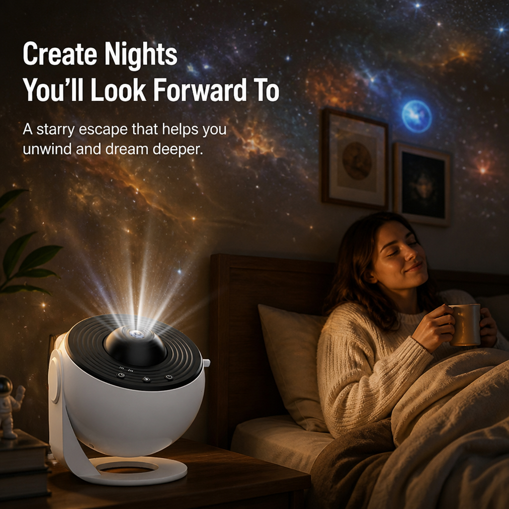 StellaVista™ — Trade Late-Night Scrolling for a Ceiling Full of Slow, Silent Stars