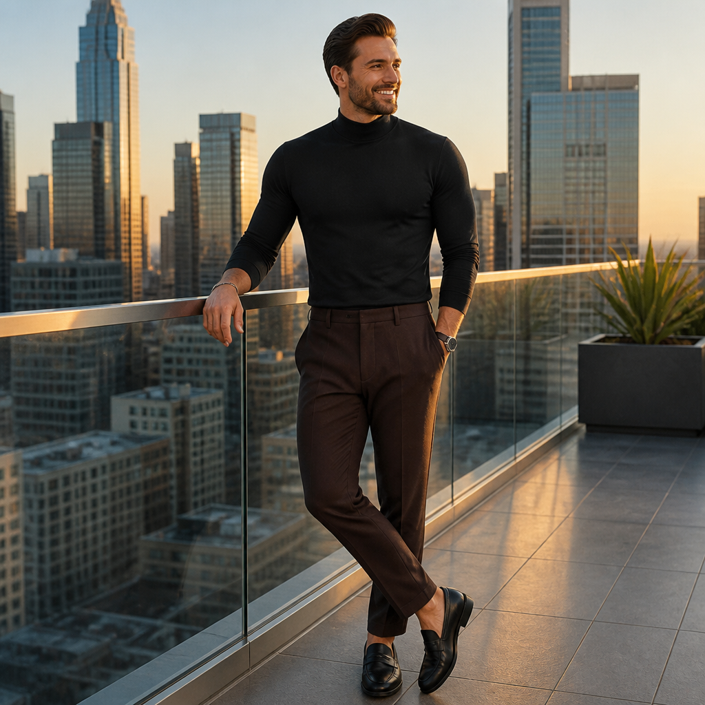 VeroForte™ Slim Fit Shirt — Command Attention with Effortless Confidence and All-Day Comfort