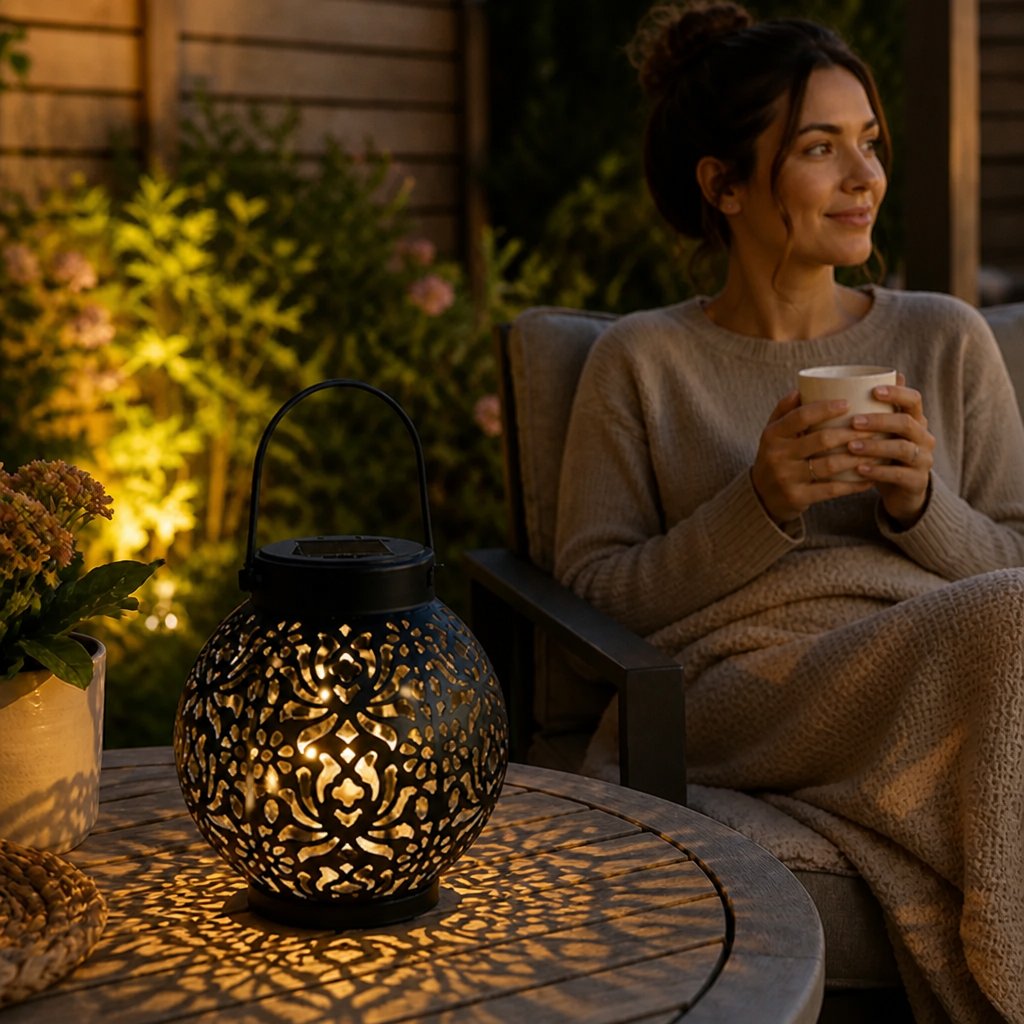 LuminaAura™ — Ignite Your Nights with Effortless Warmth and Magical Floral Light