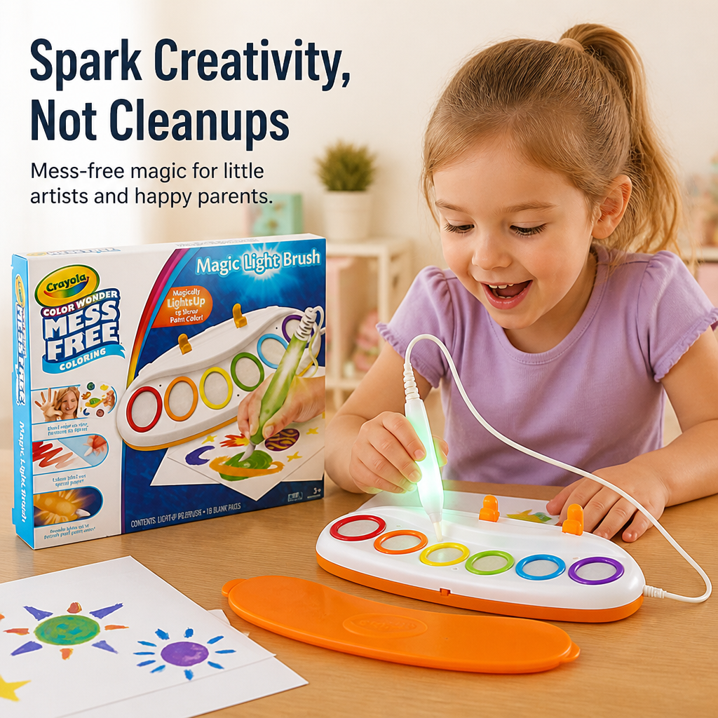 ColorFlick™ — Ignite Their Imagination with Mess-Free Masterpieces and Total Peace of Mind