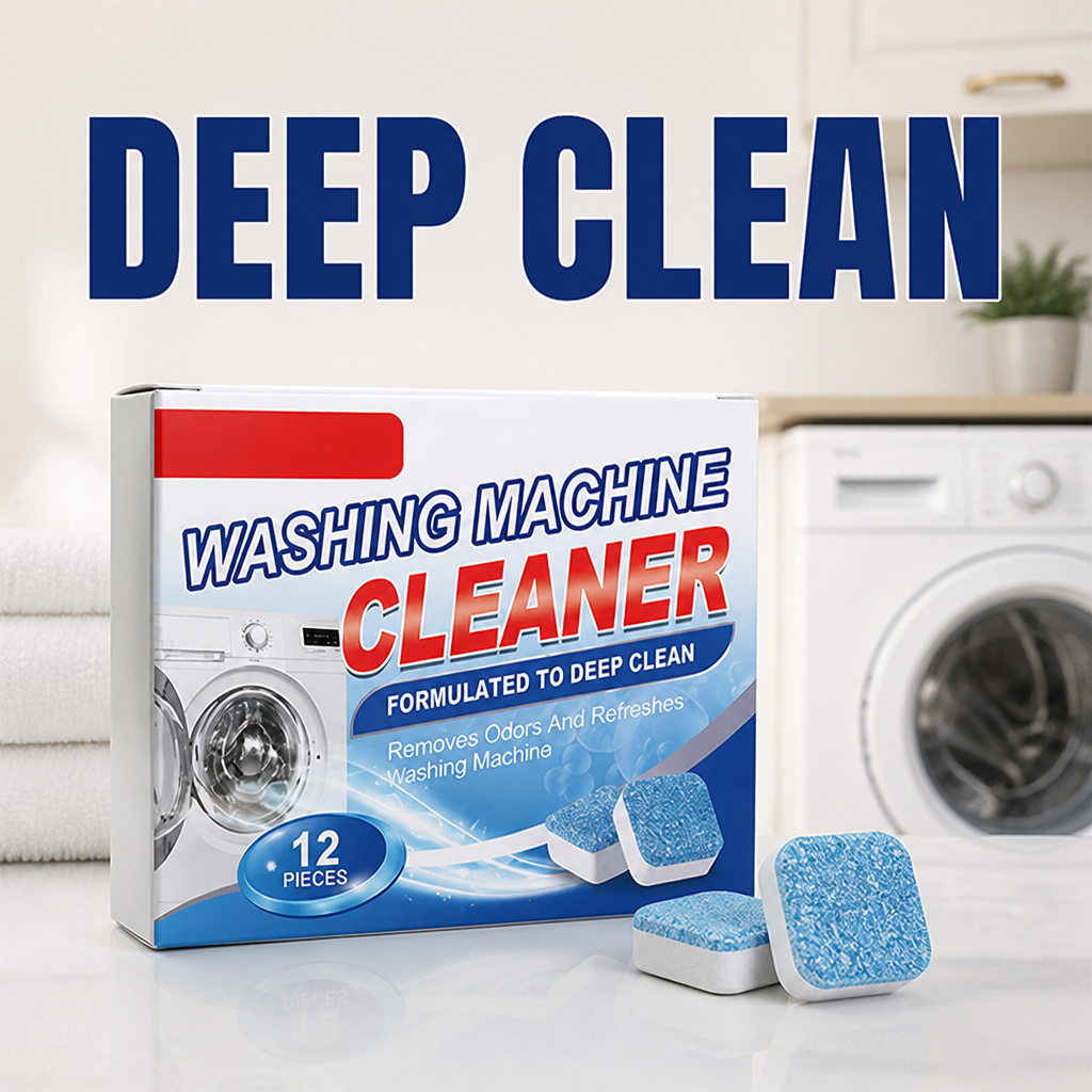 PurifiTab™ — Finally, a Washing Machine That Smells Fresh and Runs Like New Every Time
